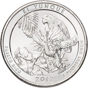 2012-D El Yunque National Forest Quarter Main Image