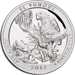 2012-S El Yunque National Forest Quarter Main Image