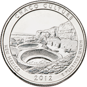 2012-D Chaco Culture National Historical Park Quarter Main Image