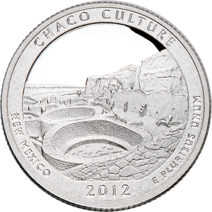 2012-S Chaco Culture National Historical Park Quarter Main Image