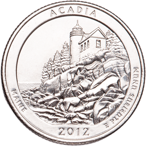 2012-D Acadia National Park Quarter Main Image