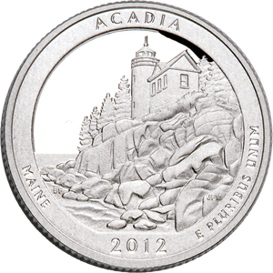 2012-S Acadia National Park Quarter Main Image