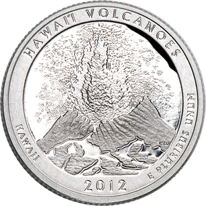 2012-S Hawai'i Volcanoes National Park Quarter Main Image