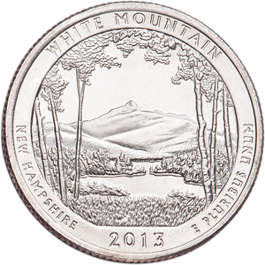 2013-P White Mountain National Forest Quarter Main Image