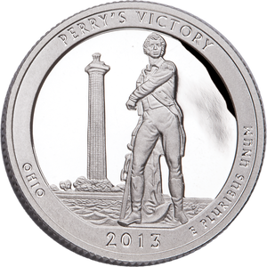 2013-S 90% Silver Perry's Victory and International Peace Memorial Quarter Main Image