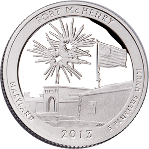 2013-S Fort McHenry National Monument and Historic Shrine Quarter Main Image
