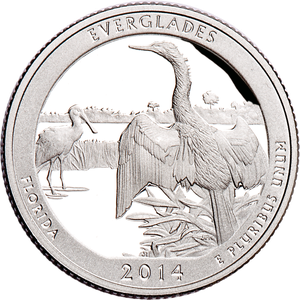 2014-S Everglades National Park Quarter Main Image