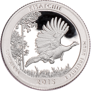 2015-S 90% Silver Kisatchie National Forest Quarter Main Image
