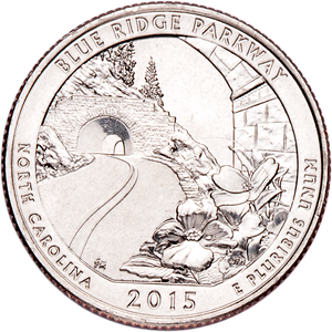 2015-P Blue Ridge Parkway Quarter Main Image