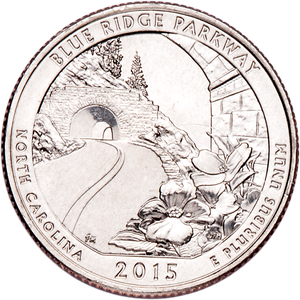 2015-D Blue Ridge Parkway Quarter Main Image