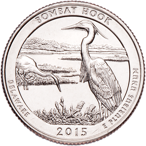 2015-P Bombay Hook National Wildlife Refuge Quarter Main Image