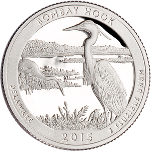 2015-S Bombay Hook National Wildlife Refuge Quarter Main Image