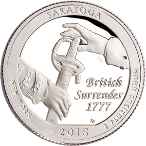 2015-S Saratoga National Historical Park Quarter Main Image