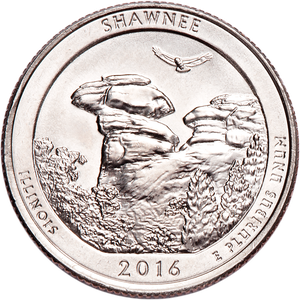 2016-P Shawnee National Forest Quarter Main Image