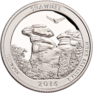 2016-S Shawnee National Forest Quarter Main Image