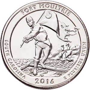 2016-D Fort Moultrie (Fort Sumter National Monument) Quarter Main Image