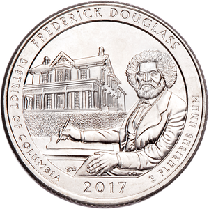 2017-D Frederick Douglass National Historic Site Quarter Main Image
