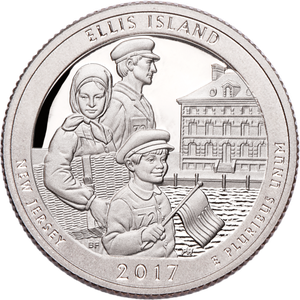 2017-S Ellis Island National Monument (Statue of Liberty) Quarter Main Image