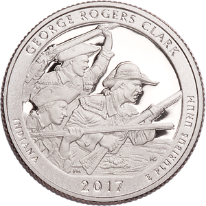 2017-S George Rogers Clark National Historical Park Quarter Main Image