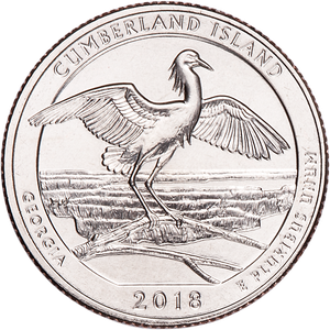 2018-D Cumberland Island National Seashore Quarter Main Image