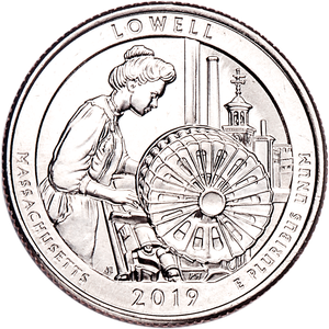2019-D Lowell National Historical Park Quarter Main Image