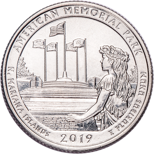 2019-D American Memorial Park Quarter Main Image