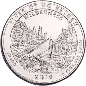 2019-D Frank Church River of No Return Wilderness Quarter Main Image