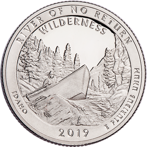 2019-S 99.9% Silver Frank Church River of No Return Wilderness Quarter Main Image