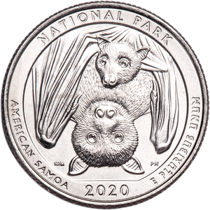 2020-P National Park of American Samoa Quarter Main Image