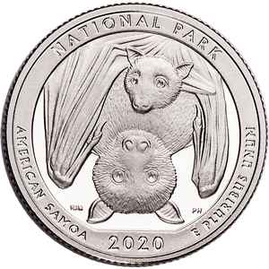 2020-S National Park of American Samoa Quarter Main Image