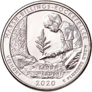 2020-P Marsh-Billings-Rockefeller National Historical Park Quarter Main Image