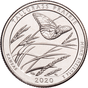 2020-P Tallgrass Prairie National Preserve Quarter Main Image