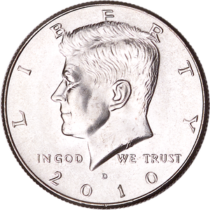 2010-D Kennedy Half Dollar Main Image