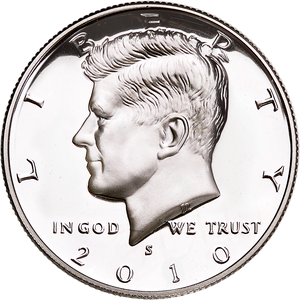 2010-S Clad Kennedy Half Dollar Main Image