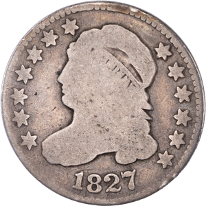 Dime - Capped Bust - 1827 CIRC Main Image