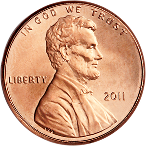2011 Lincoln Head Cent Main Image