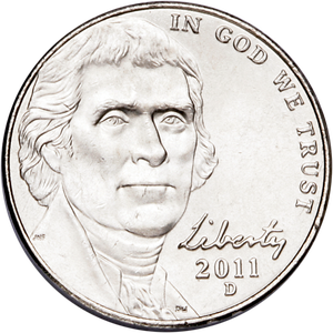 2011-D Jefferson Nickel Main Image