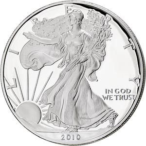 2010-W American Eagle Silver Dollar Main Image