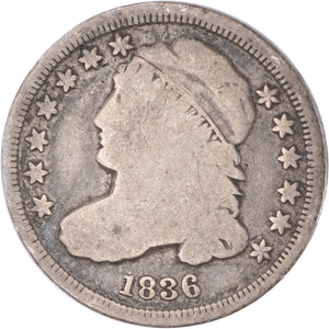 1836 Capped Bust Dime Main Image