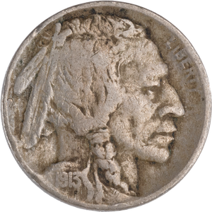 Five Cent Piece - Buffalo - 1913 T1 F#2 Main Image