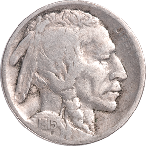 Five Cent Piece - Buffalo - 1915 VG Main Image