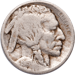 Five Cent Piece - Buffalo - 1915 CIRC Main Image