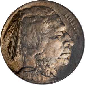 1918-D Buffalo Nickel Main Image