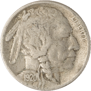 Five Cent Piece - Buffalo - 1920 F#2 Main Image