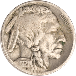 Five Cent Piece - Buffalo - 1921 G Main Image