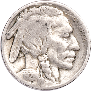 Five Cent Piece - Buffalo - 1921 CIRC Main Image