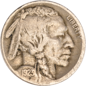 Five Cent Piece - Buffalo - 1923 F Main Image