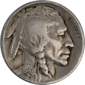 Five Cent Piece - Buffalo - 1924 F Main Image