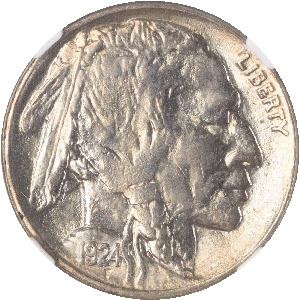 1924 Buffalo Nickel PCGS MS65 Main Image