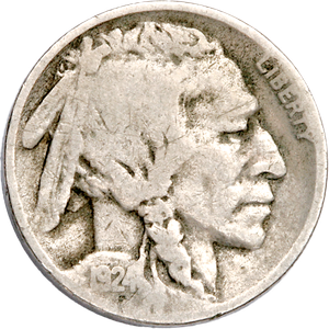 1924-D Buffalo Nickel Main Image